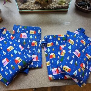 Hanna Andersson Snug Fit Matching Christmas Pajamas